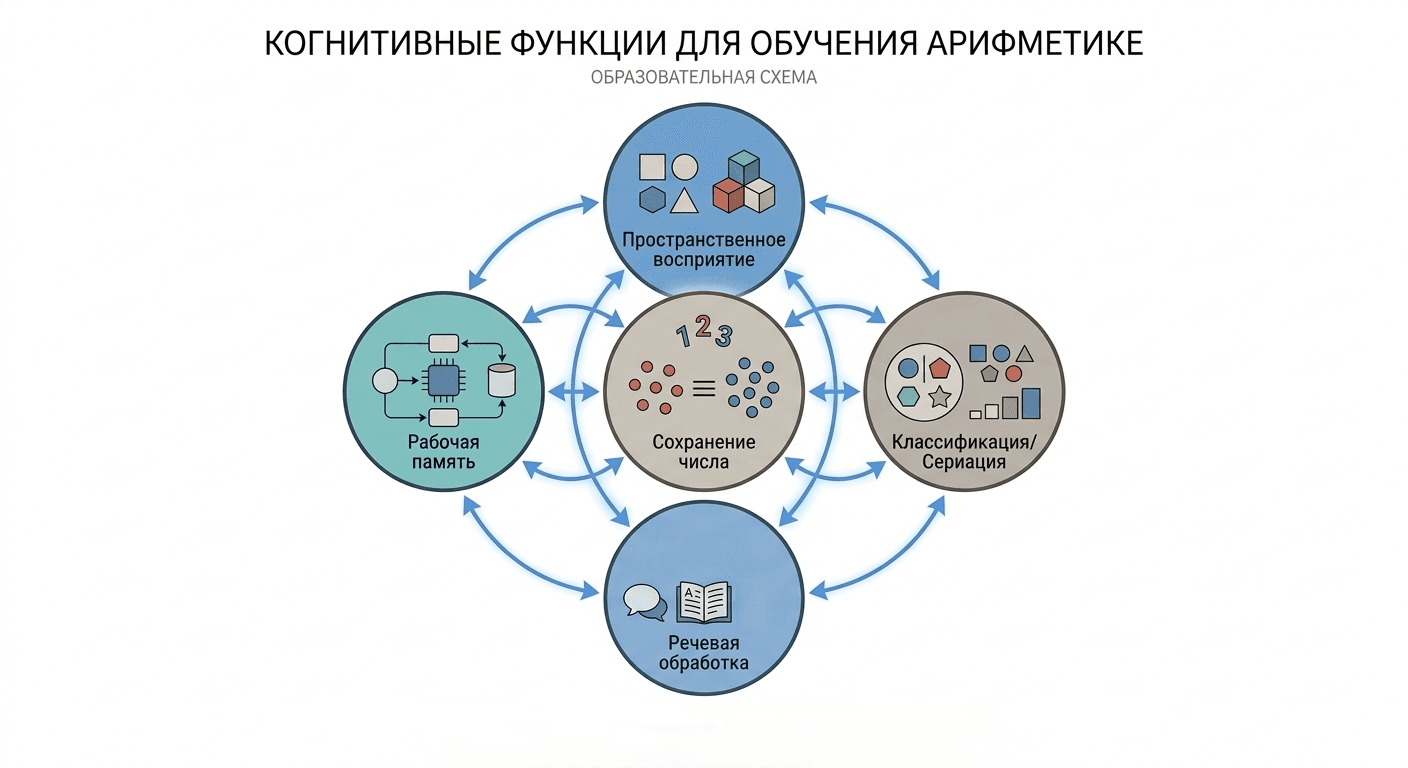 Почему ребёнку трудно считать